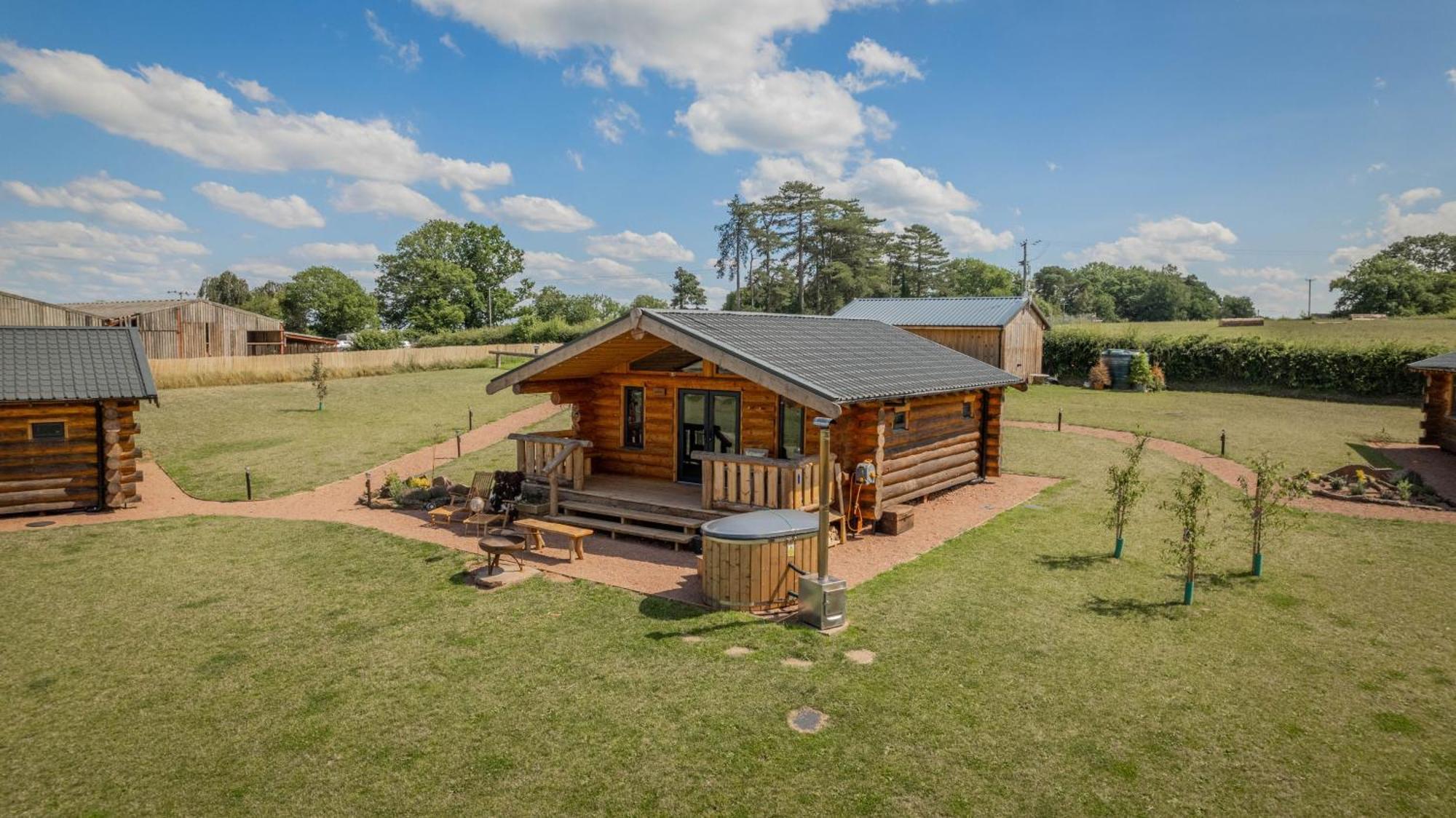 Rowan - Tedstone Log Cabins Bromyard Exteriér fotografie