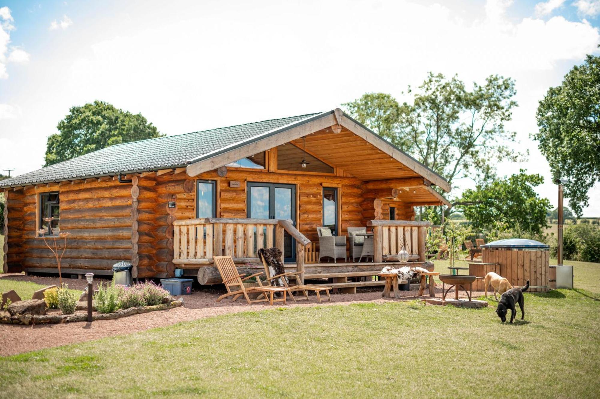 Rowan - Tedstone Log Cabins Bromyard Exteriér fotografie