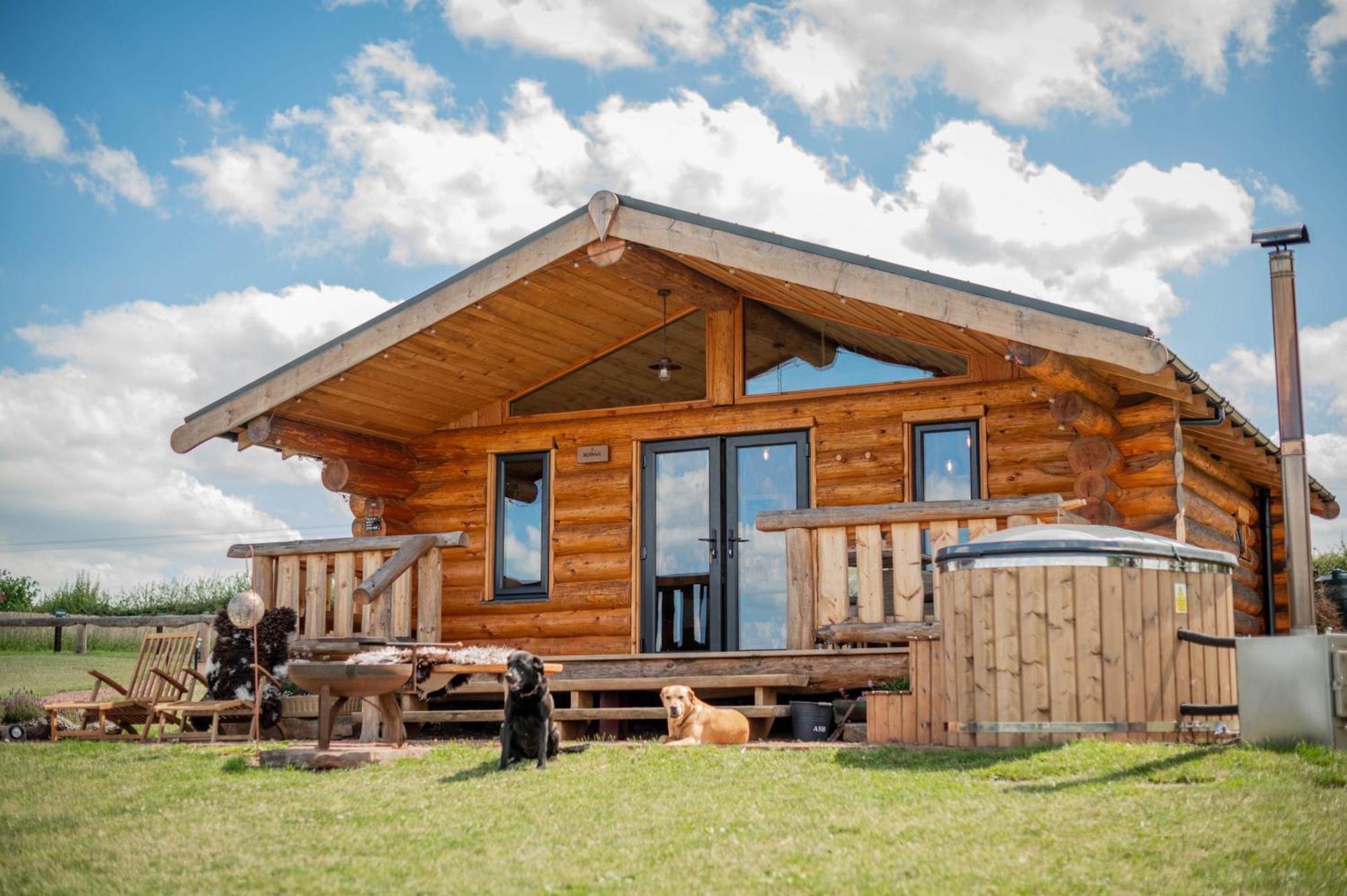 Rowan - Tedstone Log Cabins Bromyard Exteriér fotografie