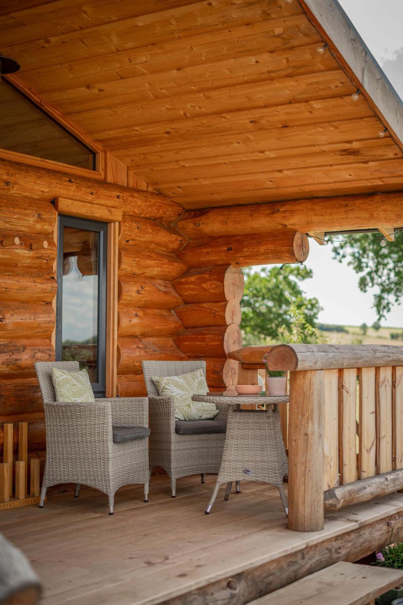 Rowan - Tedstone Log Cabins Bromyard Exteriér fotografie