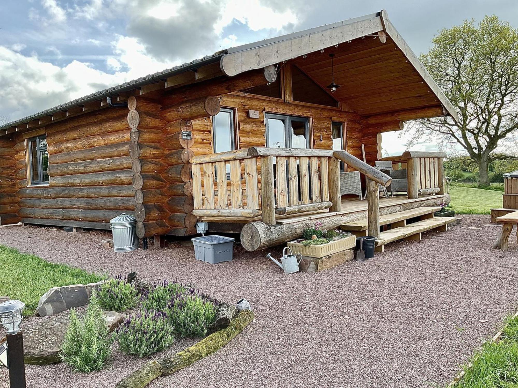 Rowan - Tedstone Log Cabins Bromyard Exteriér fotografie