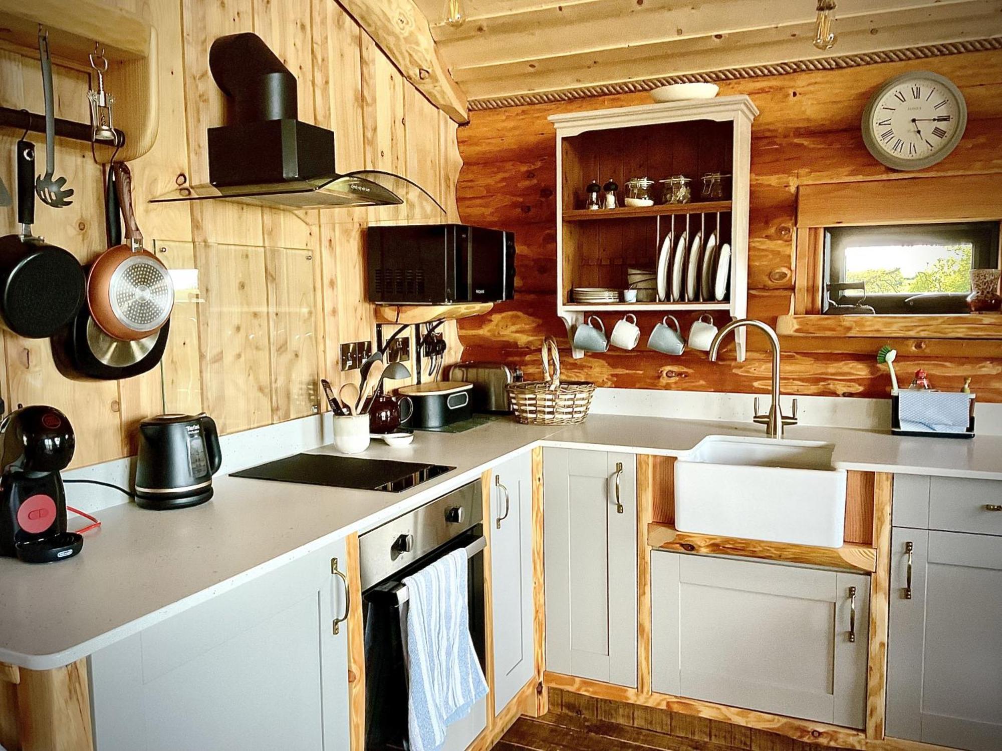 Rowan - Tedstone Log Cabins Bromyard Exteriér fotografie